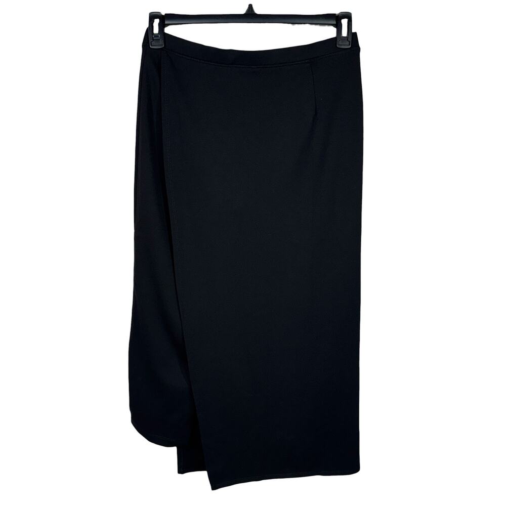 Betabrand Medium Sassiest Pants Cropped Skirt Overlay Pull-On Ponte Rear Pocket - Picture 5 of 8